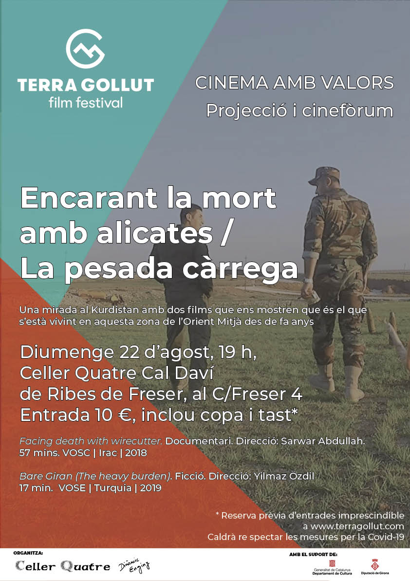 210822. Encarant la mort Pesada Carrega. Celler Quatre