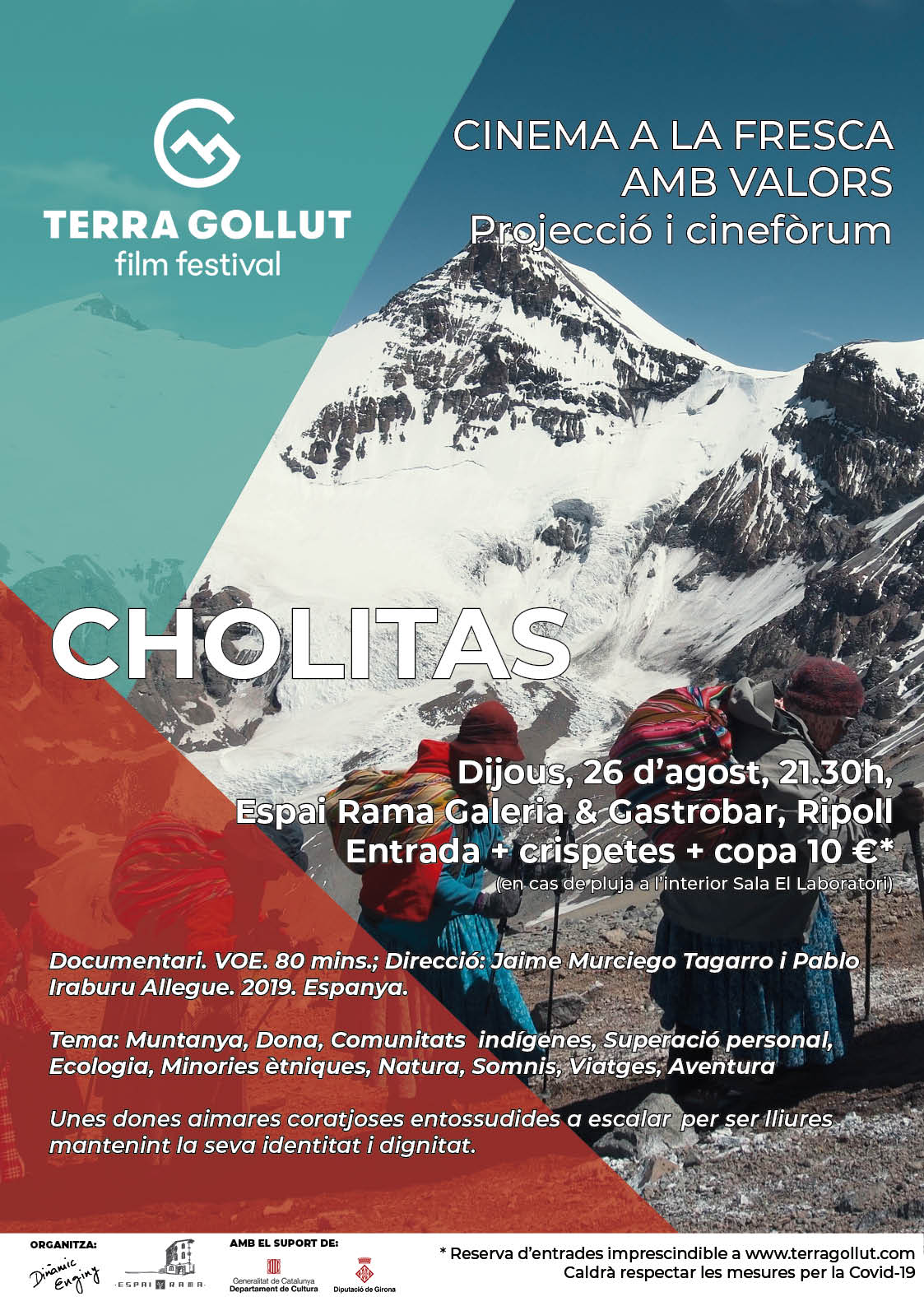 210826. Cholitas. Espai Rama