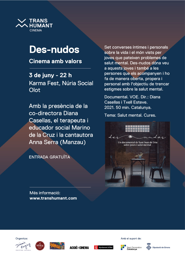 Des-Nudos, projecció a la fresca al Karma Fest del Núria Social d'Olot