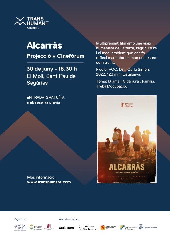 'Alcarràs', projecció a El Molí a Sant Pau de Segúries