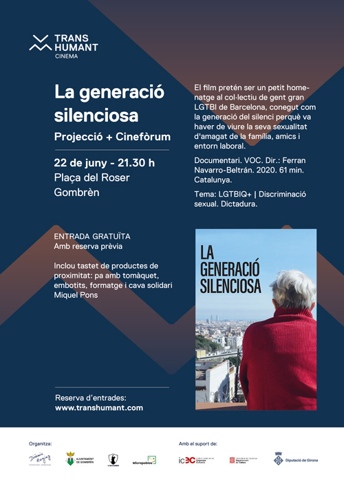 Generació silenciosa a la plaça del Roser de Gombrèn