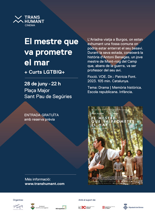 El mestre que va prometre el mar a la plaça major de Sant Pau de Segúries