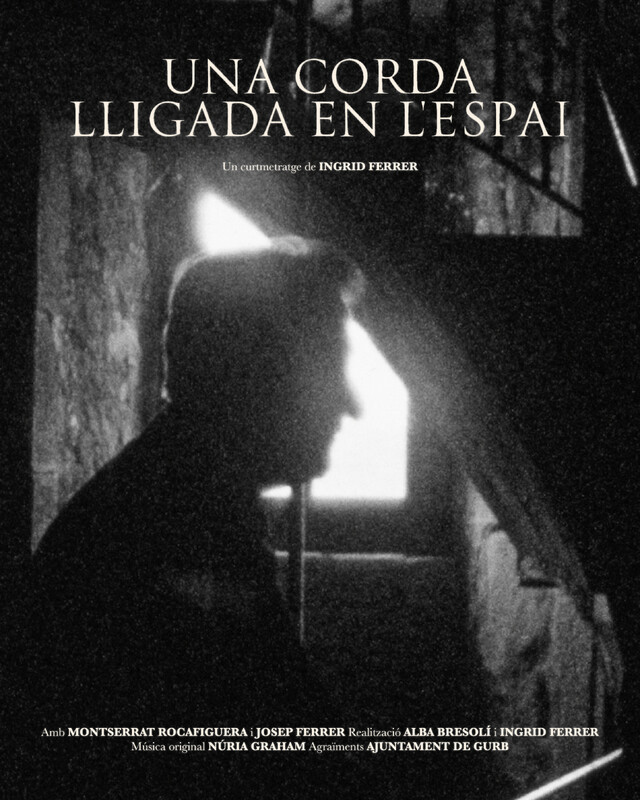una corda lligada cartell