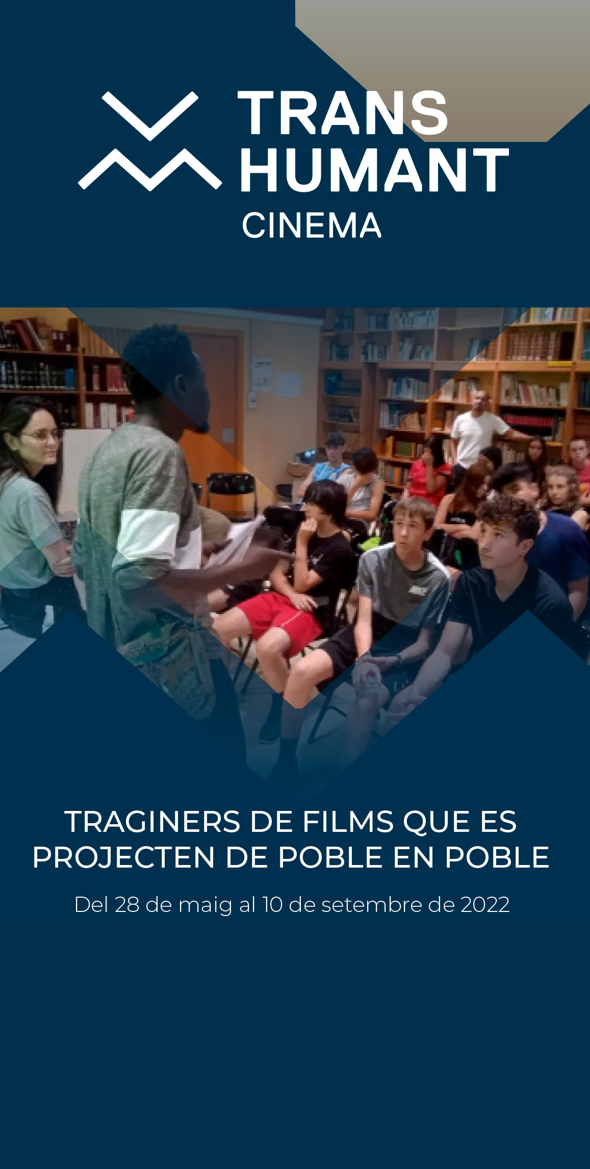 Portada triptic cinema transhumant 2022