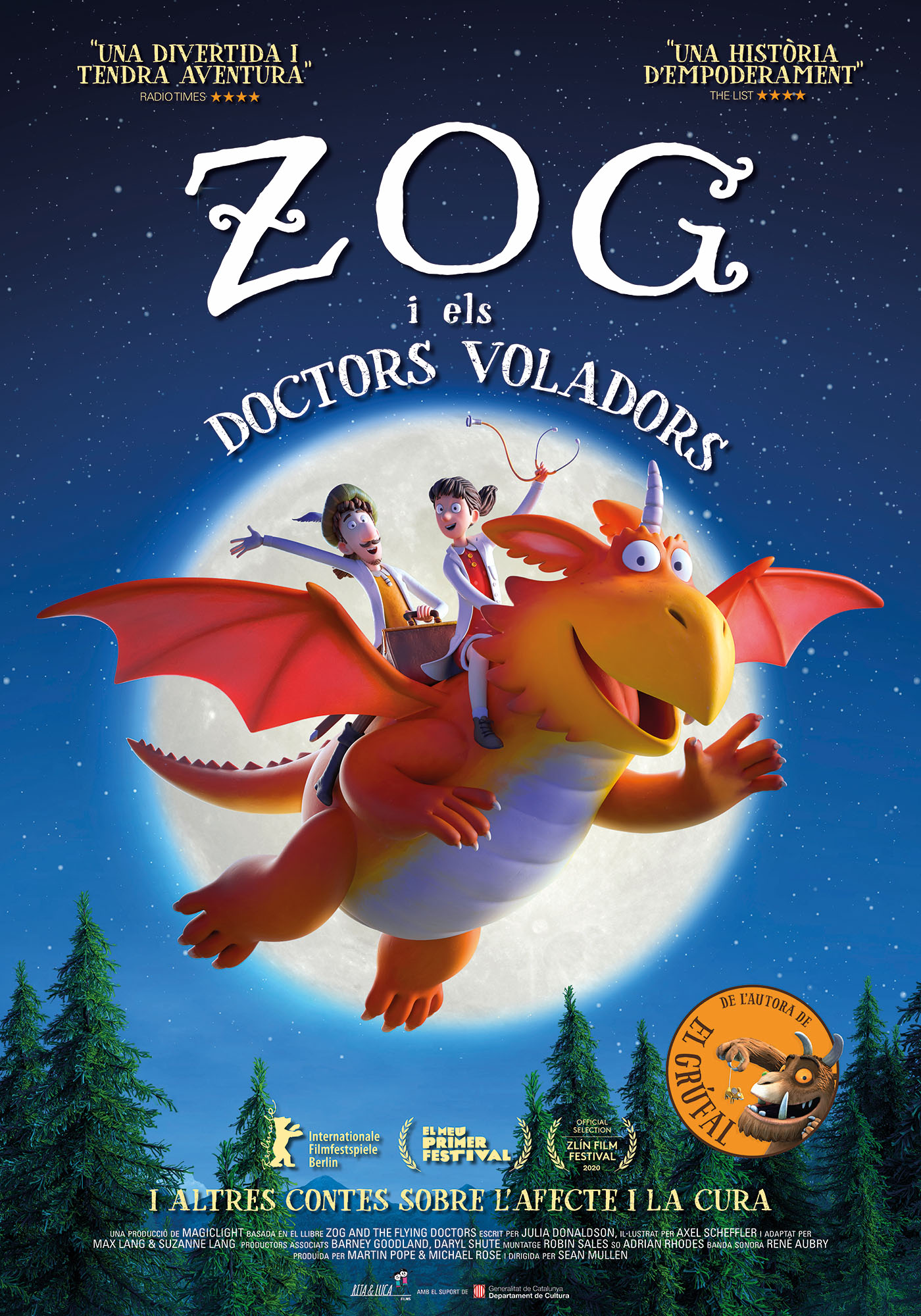 Zog i els doctors voladors. Cinema a la fresca amb valors a Ribes de Freser